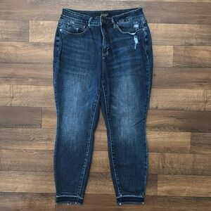 Judy Blue Size 18W Skinny Fit Denim Jeans Stretchy Comfy JB88417 Sexy Plus Size